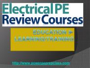 pe exam for electrical engineering