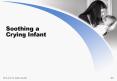 Soothing a Crying Infant PowerPoint PPT Presentation