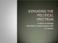 Expanding the Political Spectrum PowerPoint PPT Presentation