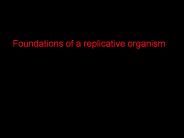 Chapter 11 Transcription and RNA Processing