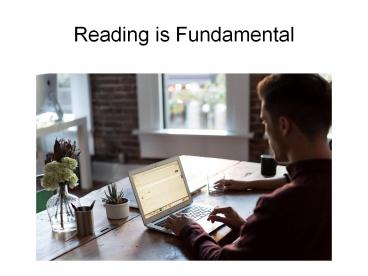Reading is Fundamental