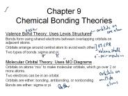 Chapter%209%20Chemical%20Bonding%20Theories
