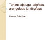 Turismi ajalugu 