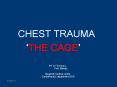 CHEST TRAUMA PowerPoint PPT Presentation
