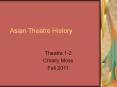 Asian Theatre History PowerPoint PPT Presentation
