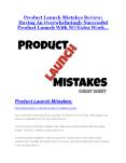 Product Launch Mistakes review & Product Launch Mistakes $22,600 bonus-discount PowerPoint PPT Presentation