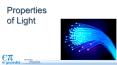 Properties of Light PowerPoint PPT Presentation