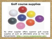 Range Golf Balls