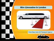 Limousine Hire London