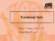 Functional Tests
