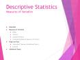 Descriptive Statistics Measures of Variation PowerPoint PPT Presentation