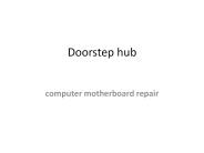 computer motherboard repair