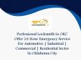 Emergency Locksmith OKC PowerPoint PPT Presentation