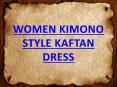 INDIATRENDZS WOMEN COVER UP KAFTAN DRESS PowerPoint PPT Presentation