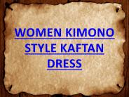 INDIATRENDZS WOMEN COVER UP KAFTAN DRESS