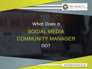 What Does a Social Media Community Manager DO?
