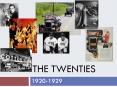 The%20Twenties PowerPoint PPT Presentation