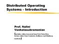 Distributed Operating Systems - Introduction PowerPoint PPT Presentation