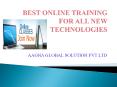ONLINE TRAINING FOR ALL SOFTWARE COURSES PowerPoint PPT Presentation