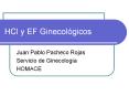 HCl y EF Ginecol PowerPoint PPT Presentation