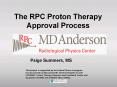 The RPC Proton Therapy Approval Process PowerPoint PPT Presentation
