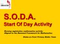 S.O.D.A. Start Of Day Activity PowerPoint PPT Presentation