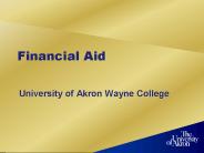 Financial Aid