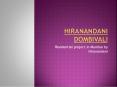 Hiranandani Dombivali Mumbai @9739976422 PowerPoint PPT Presentation