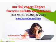 nur 440 expert Expect Success/nur440expertdotcom