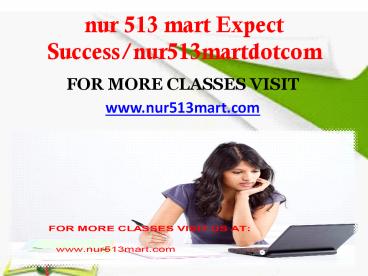 nur 513 mart Expect Success/nur513martdotcom