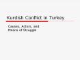 Kurdish Conflict in Turkey PowerPoint PPT Presentation