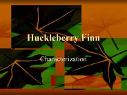 Huckleberry Finn