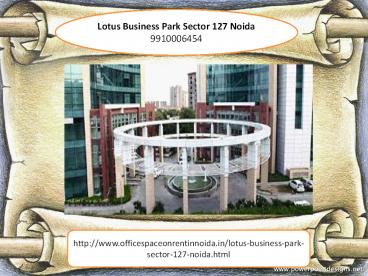 presentation player overlay