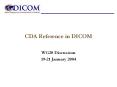 CDA Reference in DICOM PowerPoint PPT Presentation