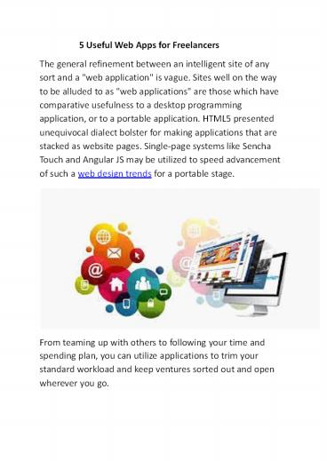 5 Useful Web Apps for Freelancers (1)