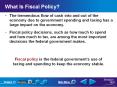 What Is Fiscal Policy? PowerPoint PPT Presentation