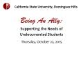 California State University, Dominguez Hills PowerPoint PPT Presentation