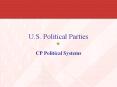 U.S.%20Political%20Parties PowerPoint PPT Presentation