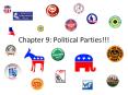 Chapter 9: Political Parties!!! PowerPoint PPT Presentation
