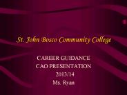 St. John Bosco Community College