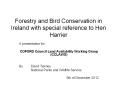 Forestry and Bird Conservation in Ireland with special reference to Hen Harrier PowerPoint PPT Presentation