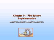 Chapter 11: File System Implementation