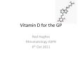 Vitamin D for the GP PowerPoint PPT Presentation