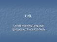 UML PowerPoint PPT Presentation