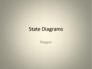 State Diagrams