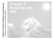 Chapter 2, Modeling with UML