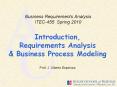 Introduction,%20Requirements%20Analysis%20 PowerPoint PPT Presentation