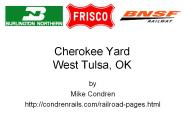 Cherokee Yard West Tulsa, OK