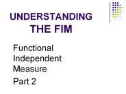 UNDERSTANDING THE FIM