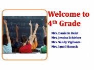 Welcome to 4th Grade